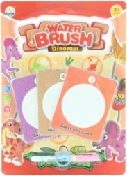 Vizes festés dinoszauruszok – vízecsetes színező készlet