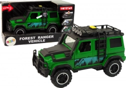 Terepjáró autó 1:14 Fény Hang Zöld