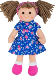Bigjigs Toys textil baba Hollie 28 cm