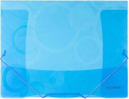 Mappa gumival A4 kék