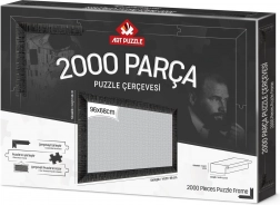 Puzzle keret 96x68 cm fekete