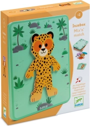 Djeco mágneses játék Inzebox Mix and Match