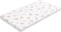 New Baby Standard gyerek habmatrac 120 × 60 × 6 cm, rózsaszín koala
