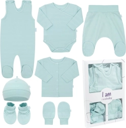 New Baby I AM kék babakelengye szett a szülészetre