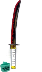 Vörös Démon habkard – biztonságos gyerek farsangi kiegészítő