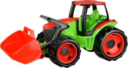 Kék-szürke rakodókanalas traktor