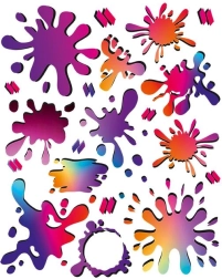 Színes vasalható foltok Naplamki – készlet ruhákhoz