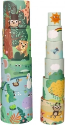 Piramis poharakból Safari