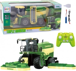 Szórakoztató RC Kombájn Kaszával és Gőz Hatással