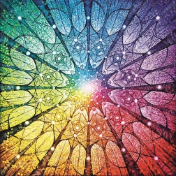 Mandala élete puzzle 1023 darabbal MAGNOLIA