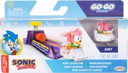 Sonic Go Go Racers mini kilövő készlet
