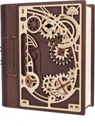 UGEARS Fa Mechanikus Titkok Könyve 3D puzzle