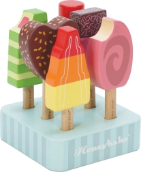 Le Toy Van fa jégkrémek állvánnyal – 6 db