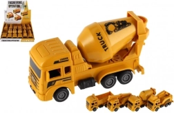 építő műanyag autó 12cm húzós visszahúzó funkcióval