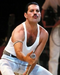 Gyémántszemes festés FREDDIE MERCURY 30 × 40 cm