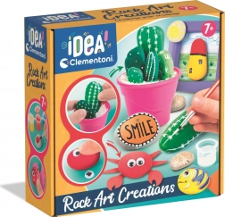 Clementoni Idea kreatív készlet kövek díszítéséhez