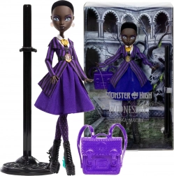 Monster High gyűjtői baba Bianca Barclay kiegészítőkkel