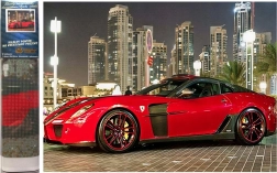 Norimpex Gyémántfestés Piros autó 30x40 cm