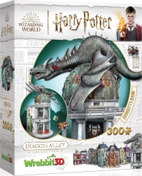3D puzzle WREBBIT Harry Potter: Gringott's Bank 300 darab