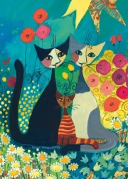 Heye fémes puzzle virágágyás 1000 darab