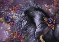 Kék rózsa puzzle 1000 darab