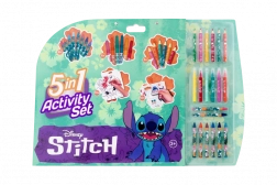 5 az 1-ben rajzkészlet Stitch mintával