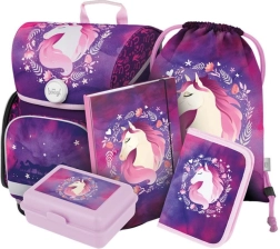 BAAGL Ló Iskolai Készlet: aktatáska, tolltartó, zsák, mappa, doboz