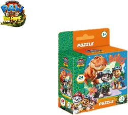 Puzzle Mancs Őrjárat: The Dino Movie – T-Rex Timmy, 24 darab, 22 × 22 cm