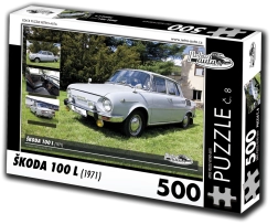Puzzle RETRO-AUTA Škoda 100 L 500 darab