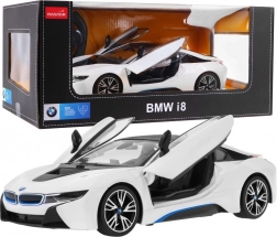 Távirányítós BMW i8 modell 1:14, fehér, a RASTAR-tól, 2,4 GHz