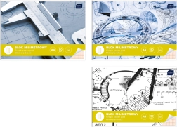 INTERDRUK A4-es milliméterpapír tömb