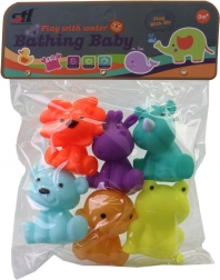 Vízispriccelő állatfigurák fürdőkádba gyerekeknek
