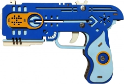 Fa 3D puzzle Számszeríj gumiszalagokkal Sárkányvadász