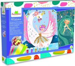 Artissimo XXL kreatív készlet – kaparás, fémfólia és csillámok: varázslatos történetek