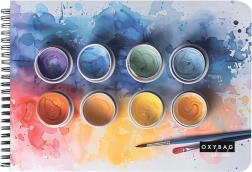 A3 vázlatfüzet, 40 lap, 190 g/m² Colour