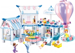 Úszó villa medencével