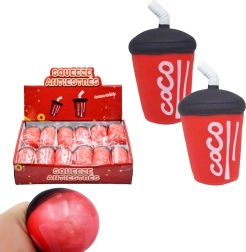 Antistressz nyomkodható colás pohár 12 cm