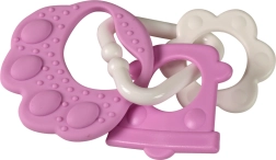 Rózsaszín medve mancs formájú rágóka