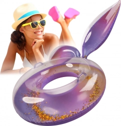 Szarvas szivárványos úszógumi sellő uszonnyal