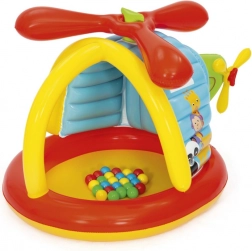 FISHER-PRICE felfújható helikopter labdákkal