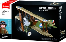 Sopwith Kétfedelű Építőkészlet - Modell Téglák