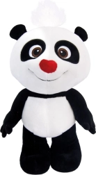Plüss panda piros orral 25 cm