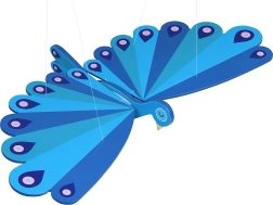 VILAC fából készült repülő páva – függő dekoráció