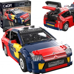 CADA építőkészlet CITROËN C4 WRC versenyautó 1:12 (1569 elem)