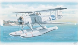 Fairey Swordfish Mk.2 repülőgép-makett építőkészlet (26,4 × 29 cm)