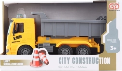 Akkumulátoros billenőplatós teherautó gyerekeknek