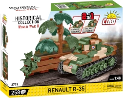 RENAULT R-35 tank építőkészlet 1:48 (258 elem) – COBI Historical Collection