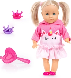Emma baba hangokkal és tartozékokkal, 33 cm