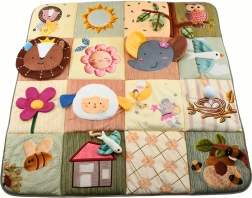2Kids Toys állatos szenzoros játszószőnyeg