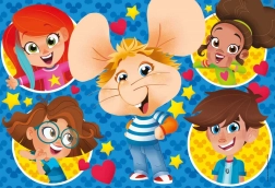 Clementoni puzzle Myšák Gigio MAXI 24 darab